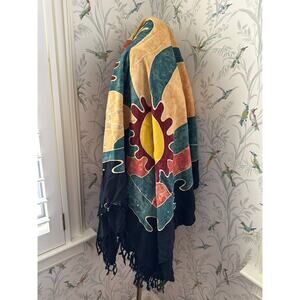 Curious Designs Large Scarf Santa Fe 40x60” Bohemian Southwestern